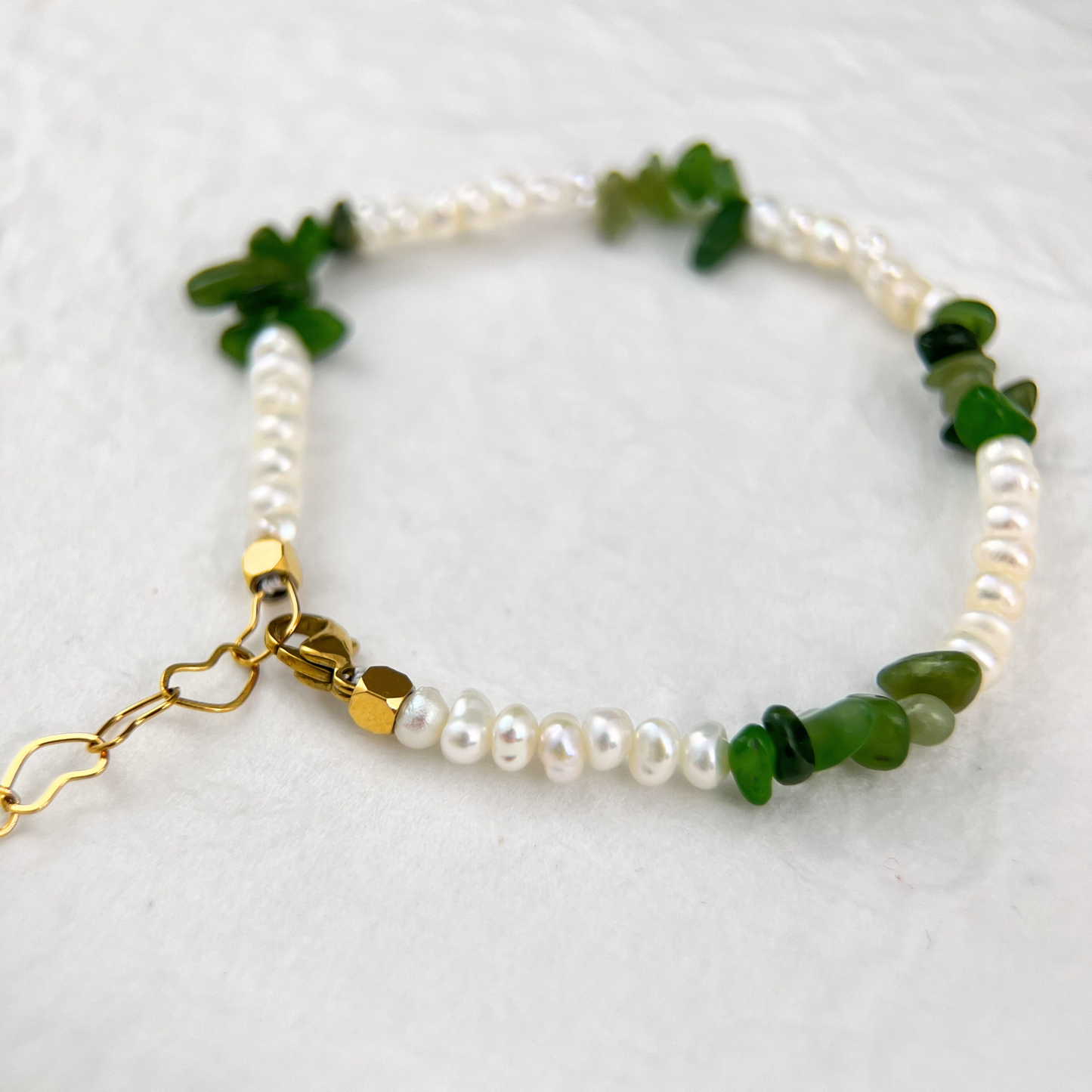 Natural Gold Pearl Bracelet