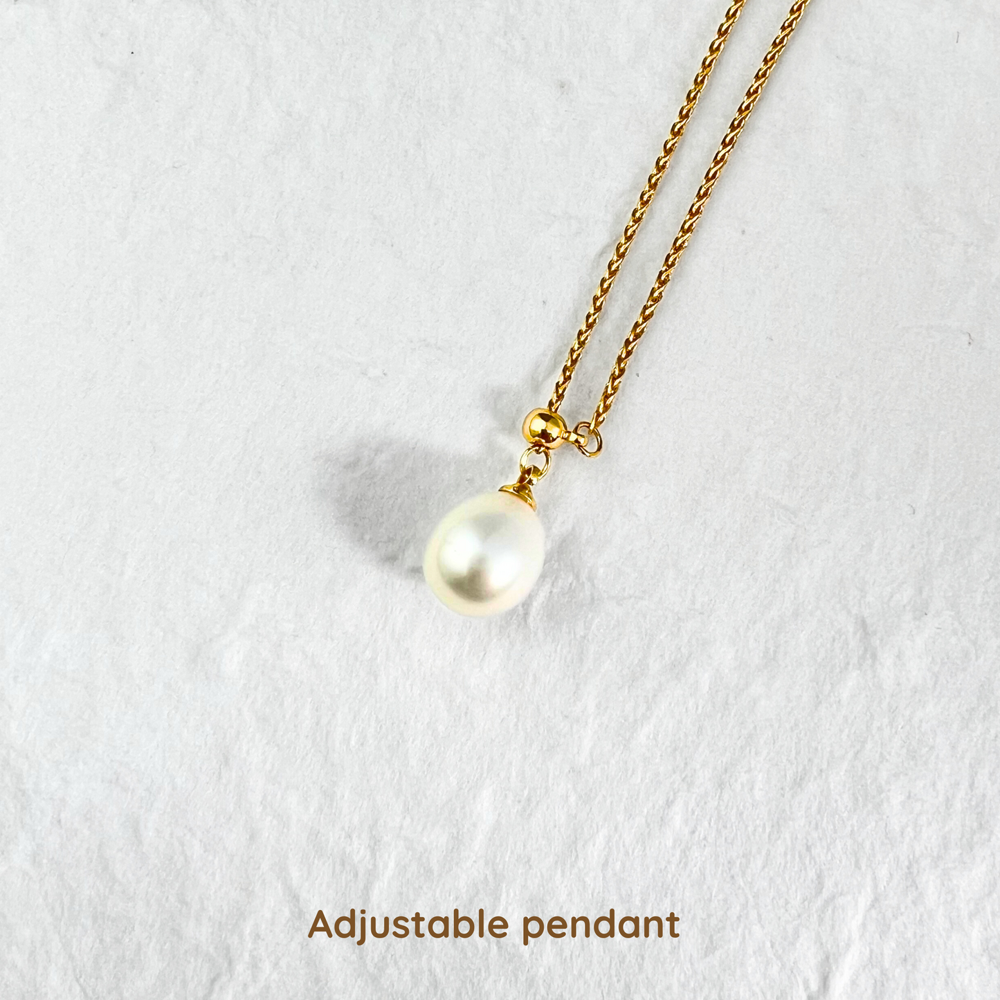 Large Tearop Baroque Pearl Y Shape Necklace